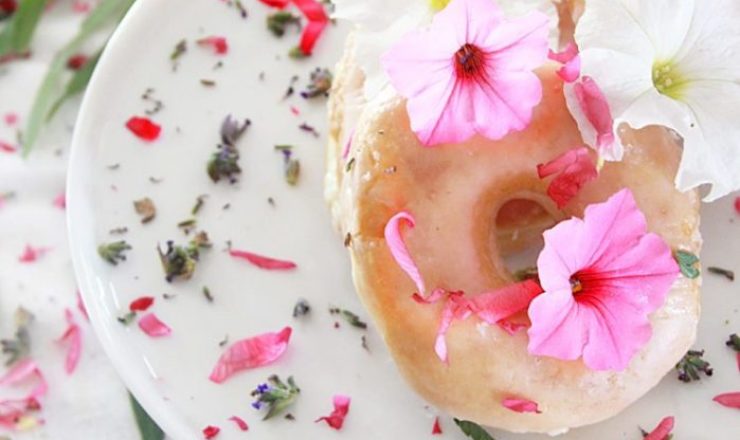 Bite Sized Floral Treats