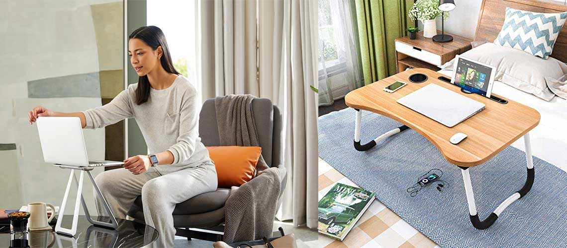 Portable Laptop Desk & Tables for Work & Travel!