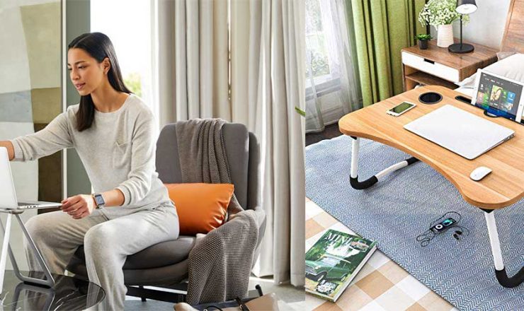 Portable Laptop Desk & Tables for Work & Travel!