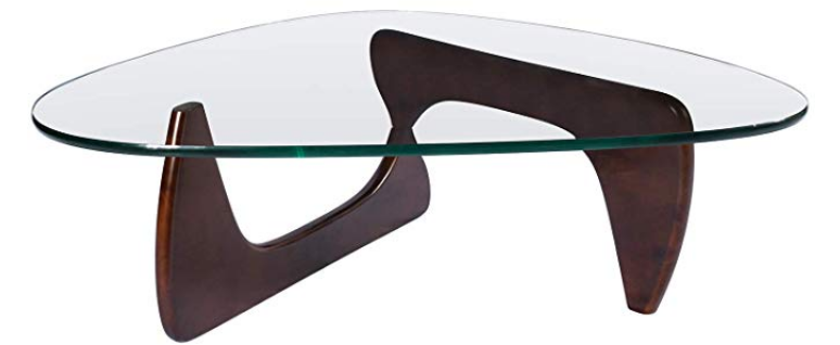 Rimdoc Triangle Glass Coffee Table